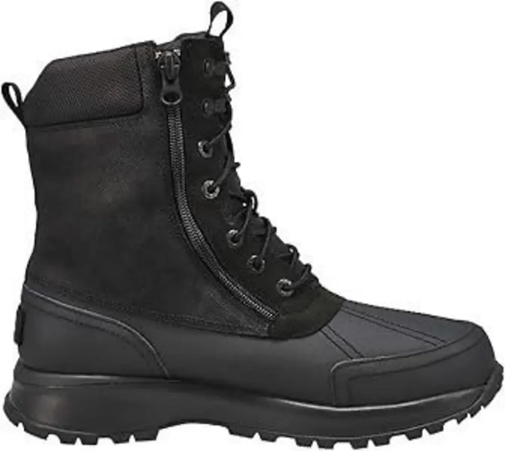 UGG $229 Emmett Duck Boot Hi Black Waterproof Cold Rated Men’s 11 NWOT